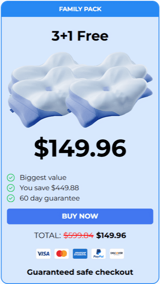 Derila Ergo Pillow offer price